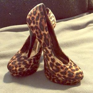 Cheetah print Charlotte Russe heels